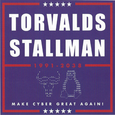 torvalds stallman 1991 2038 make cyber great again